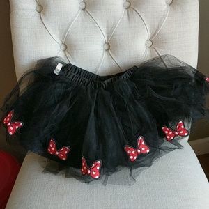 Minnie mouse black tutu skirt. New without tags.